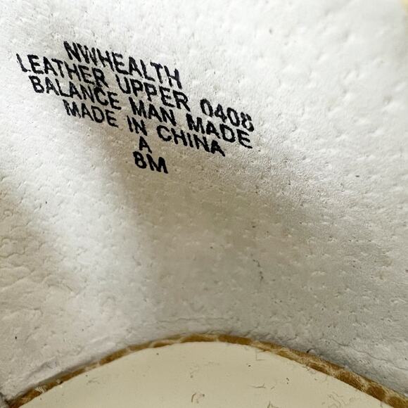 Nine West NWOT Leather Pumps in Ivory Croco - Picture 4 of 9